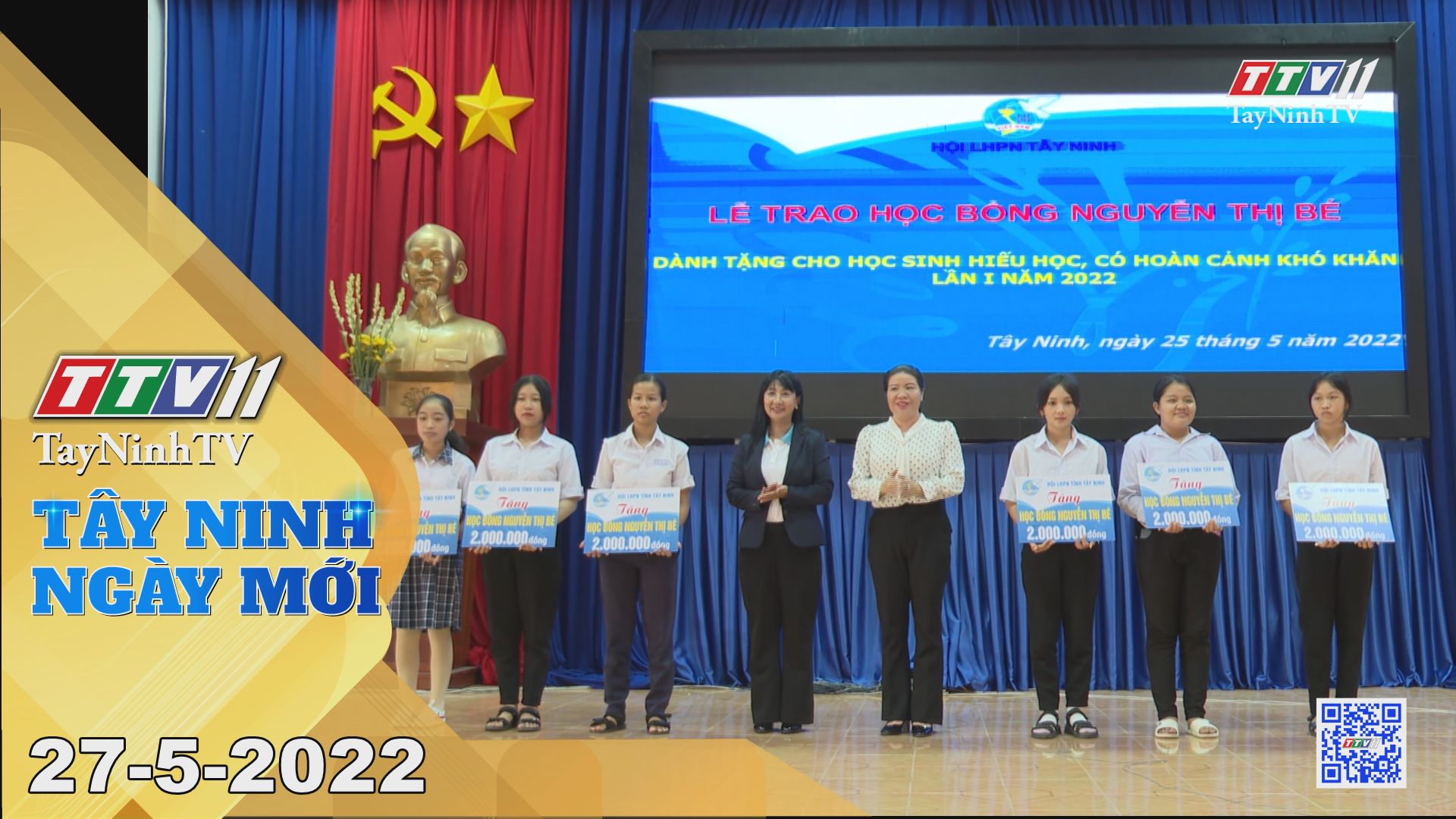 Tây Ninh ngày mới 27-5-2022 | Tin tức hôm nay | TayNinhTV